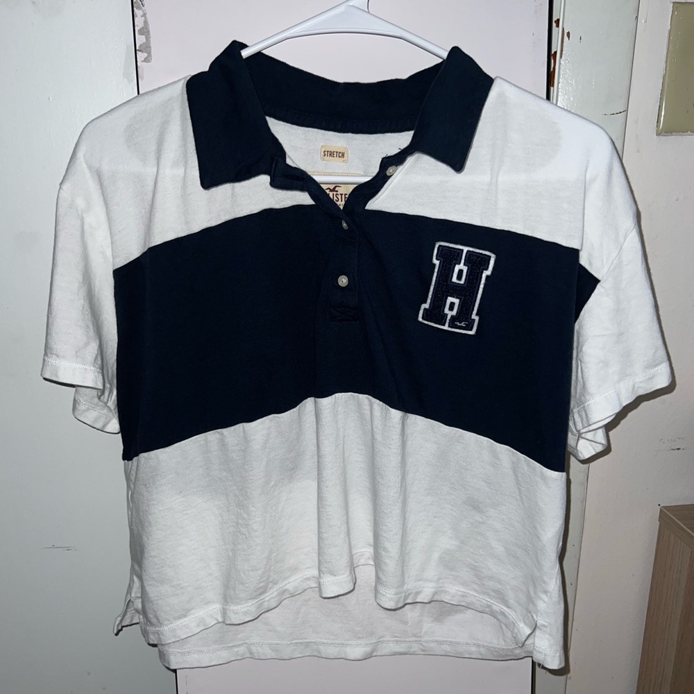 Hollister Collar Striped Shirt